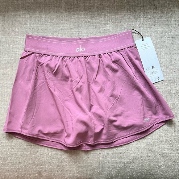 NWT Alo Match Point Tennis Skirt Soft Mulberry - Picture 4 of 7